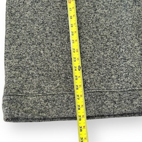 Eddie Bauer Radiator 1/4 Snap Mock Pullover Sweater Fleece Mens L Gray Heather - Picture 8 of 8